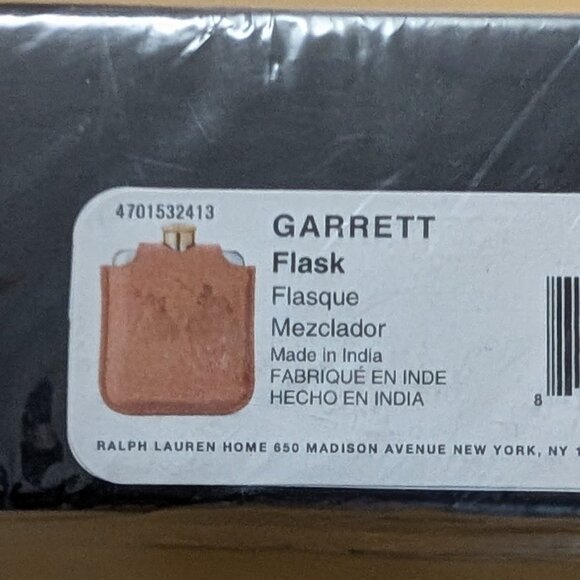 Ralph Lauren Garret Flask - Never Opened - Picture 5 of 6